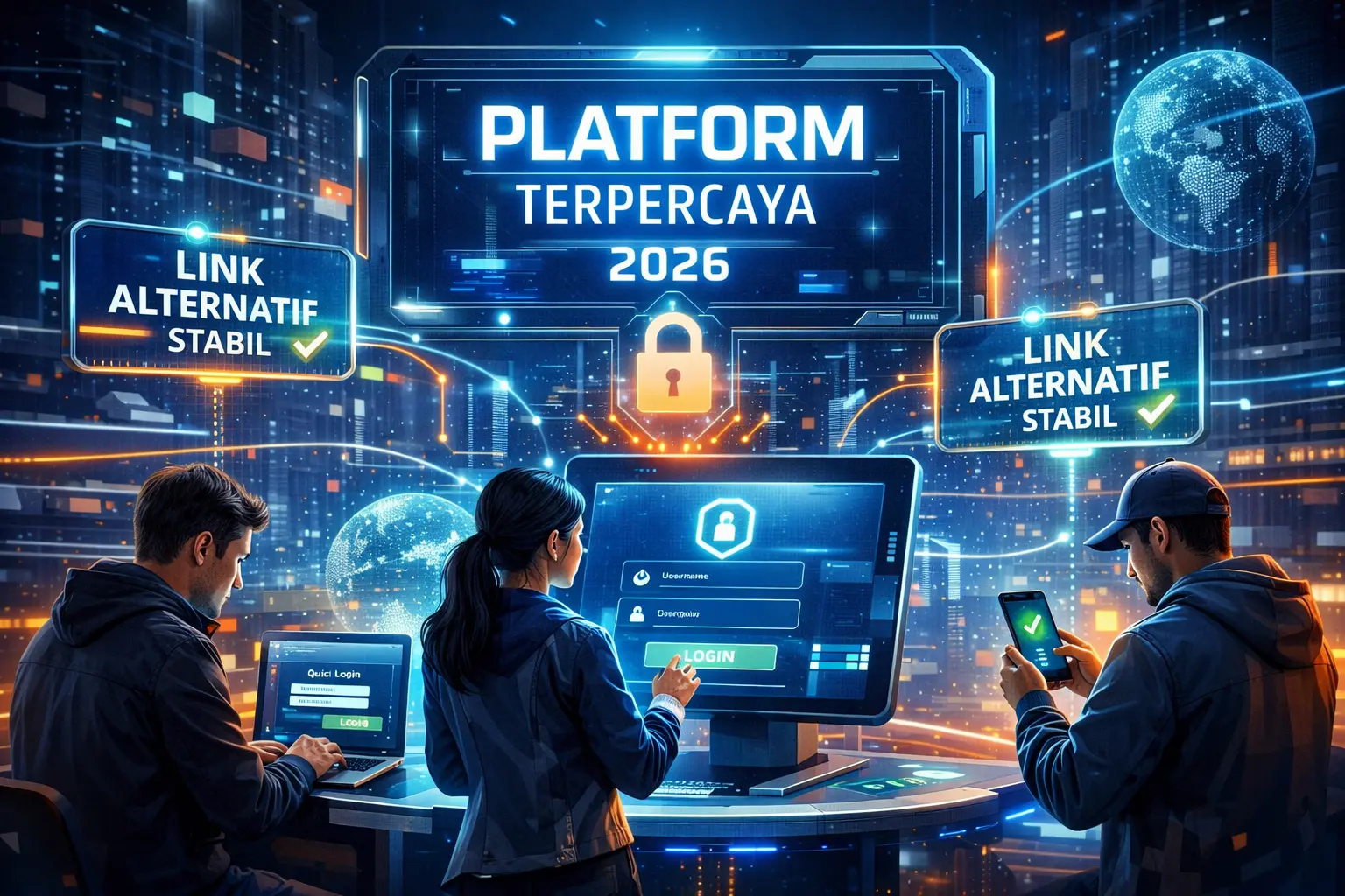 BTR4D link alternatif resmi untuk akses platform digital populer di Indonesia